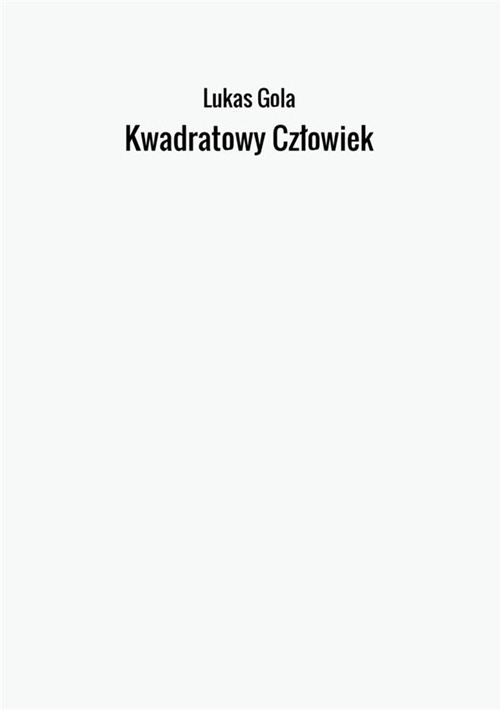 Kwadratowy Czlowiek