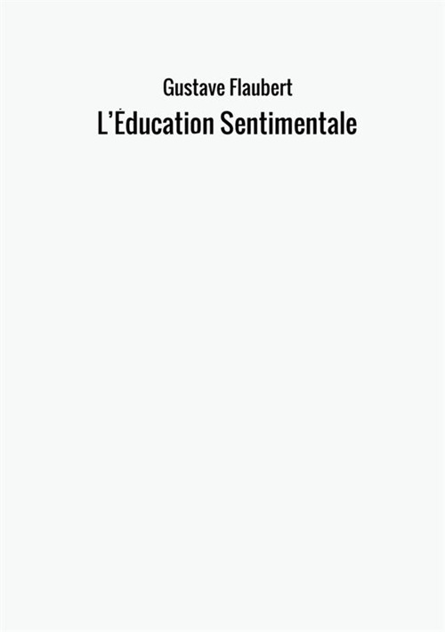 L'éducation sentimentale