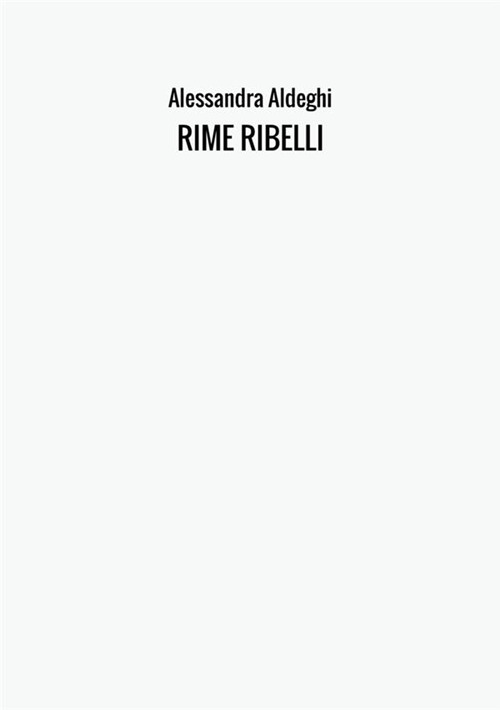 Rime ribelli