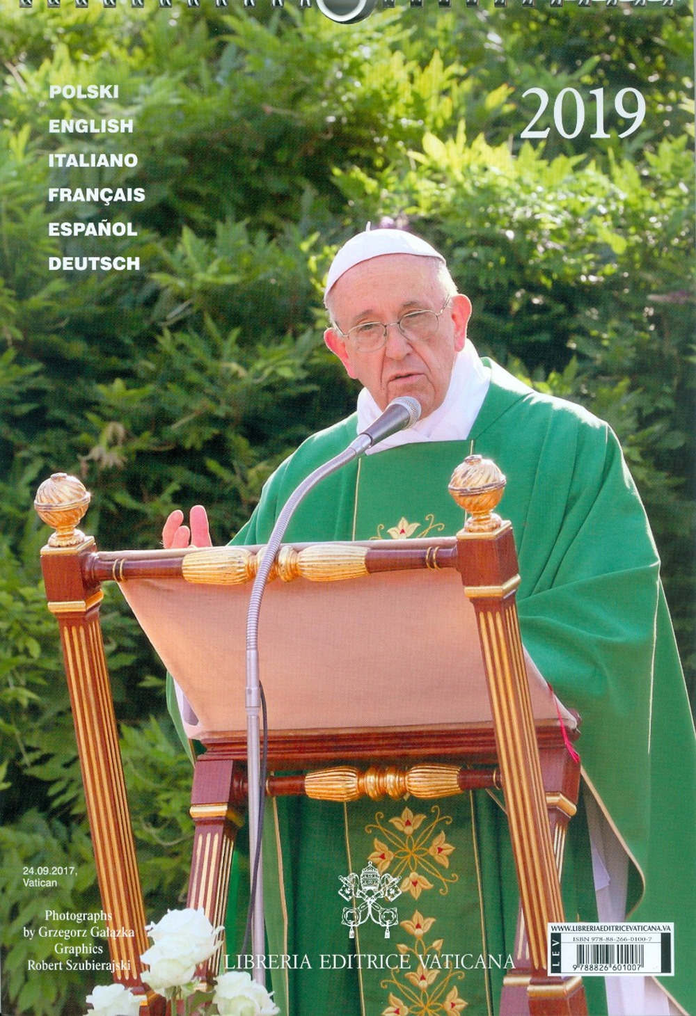 Papa Francesco. Calendario 2019