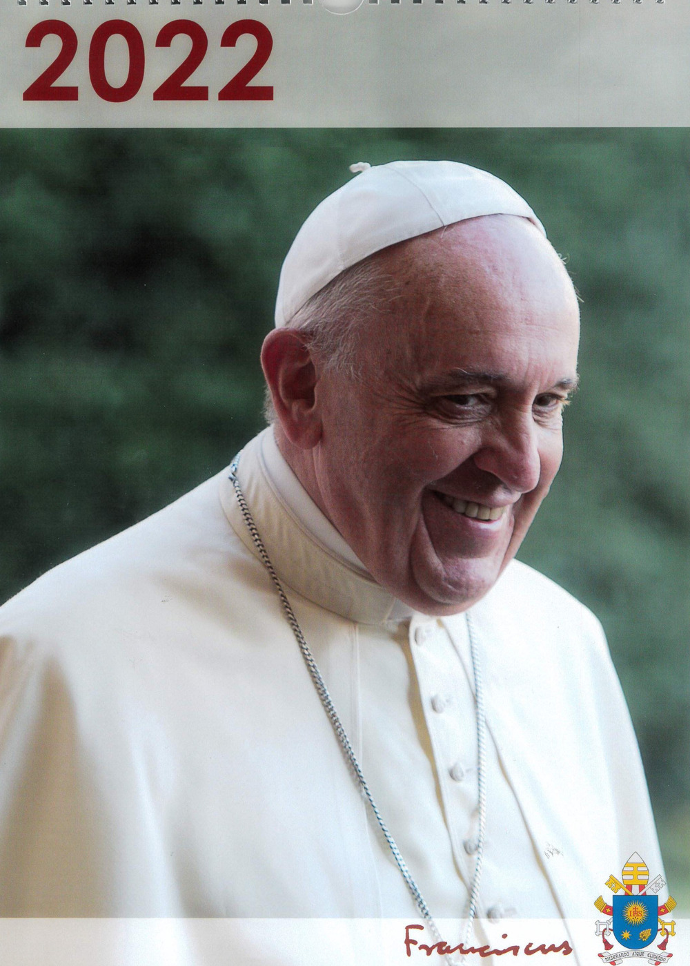Papa Francesco. Calendario 2022