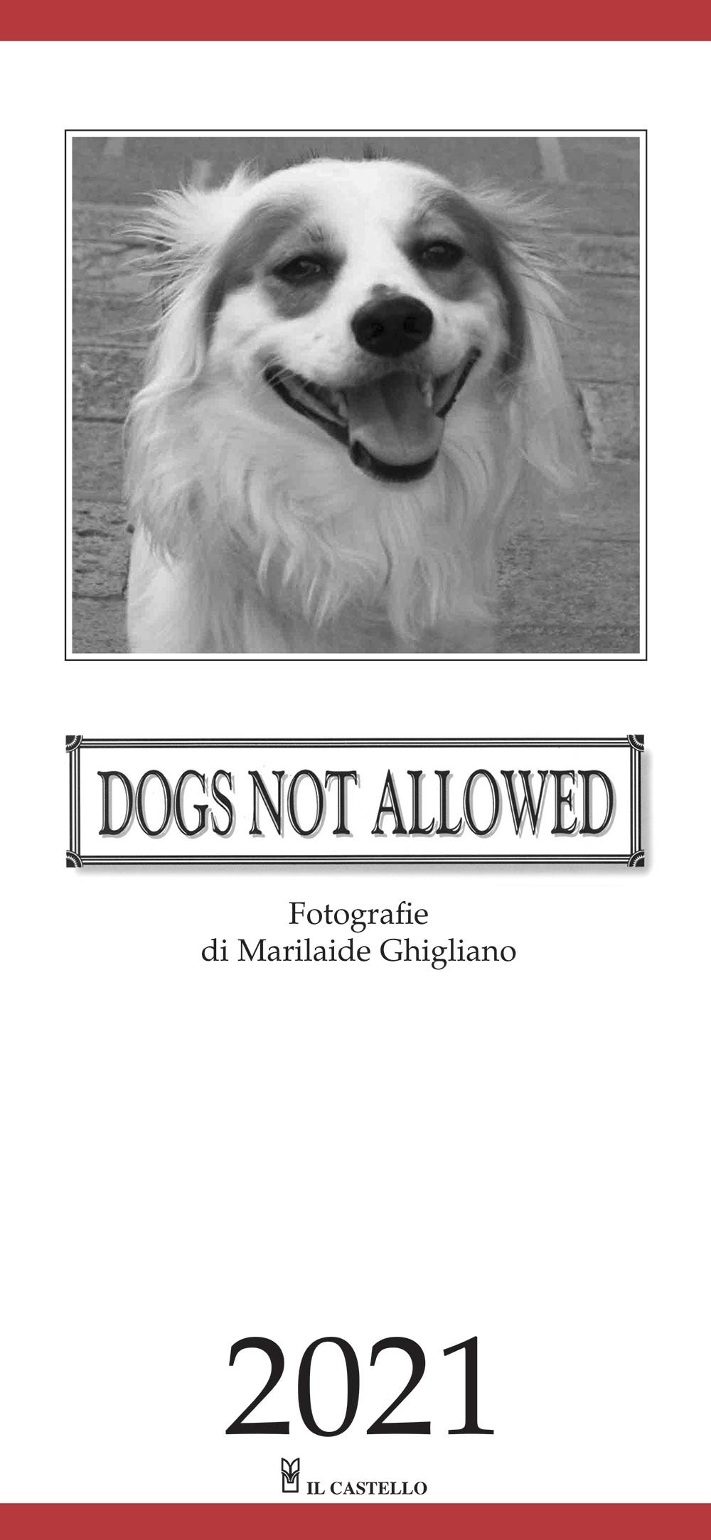 Dogs not allowed. Calendario 2021