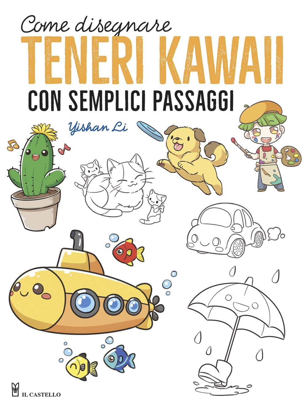 Come disegnare teneri kawaii con semplici passaggi