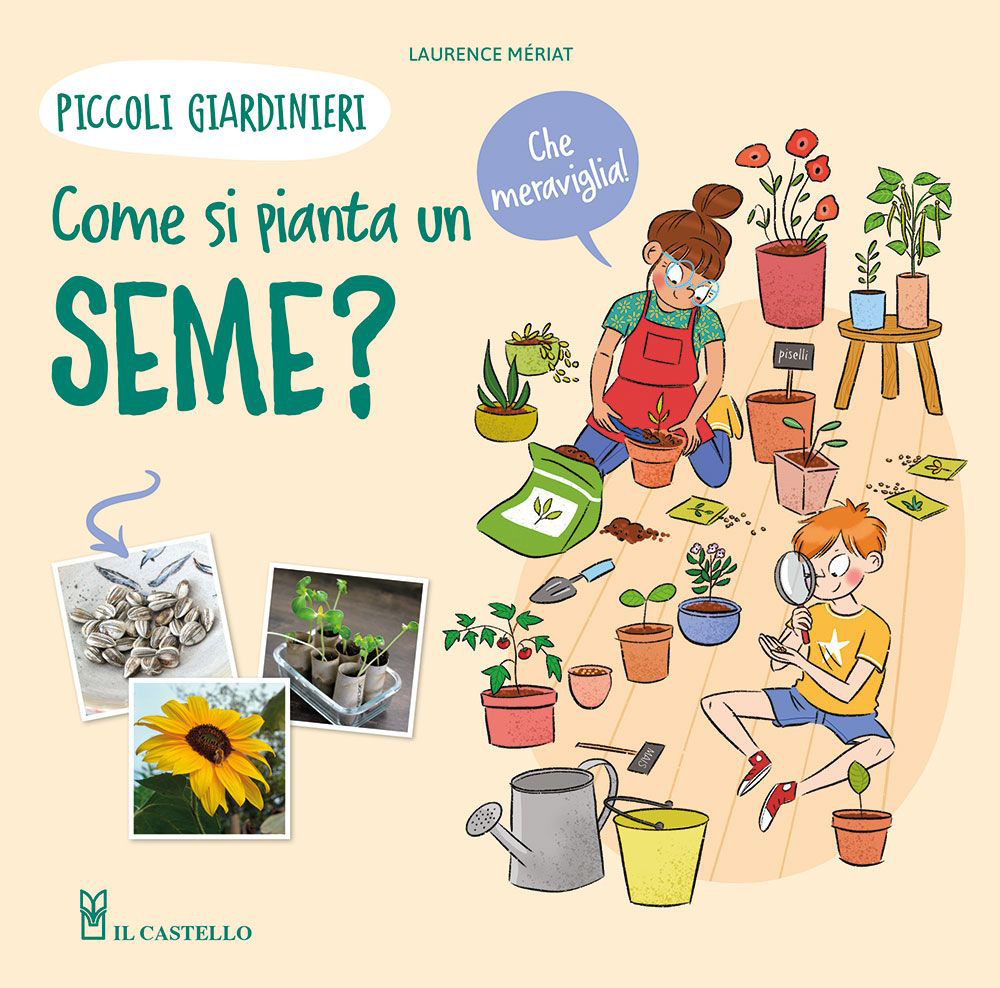 Come si pianta un seme? Piccoli giardinieri