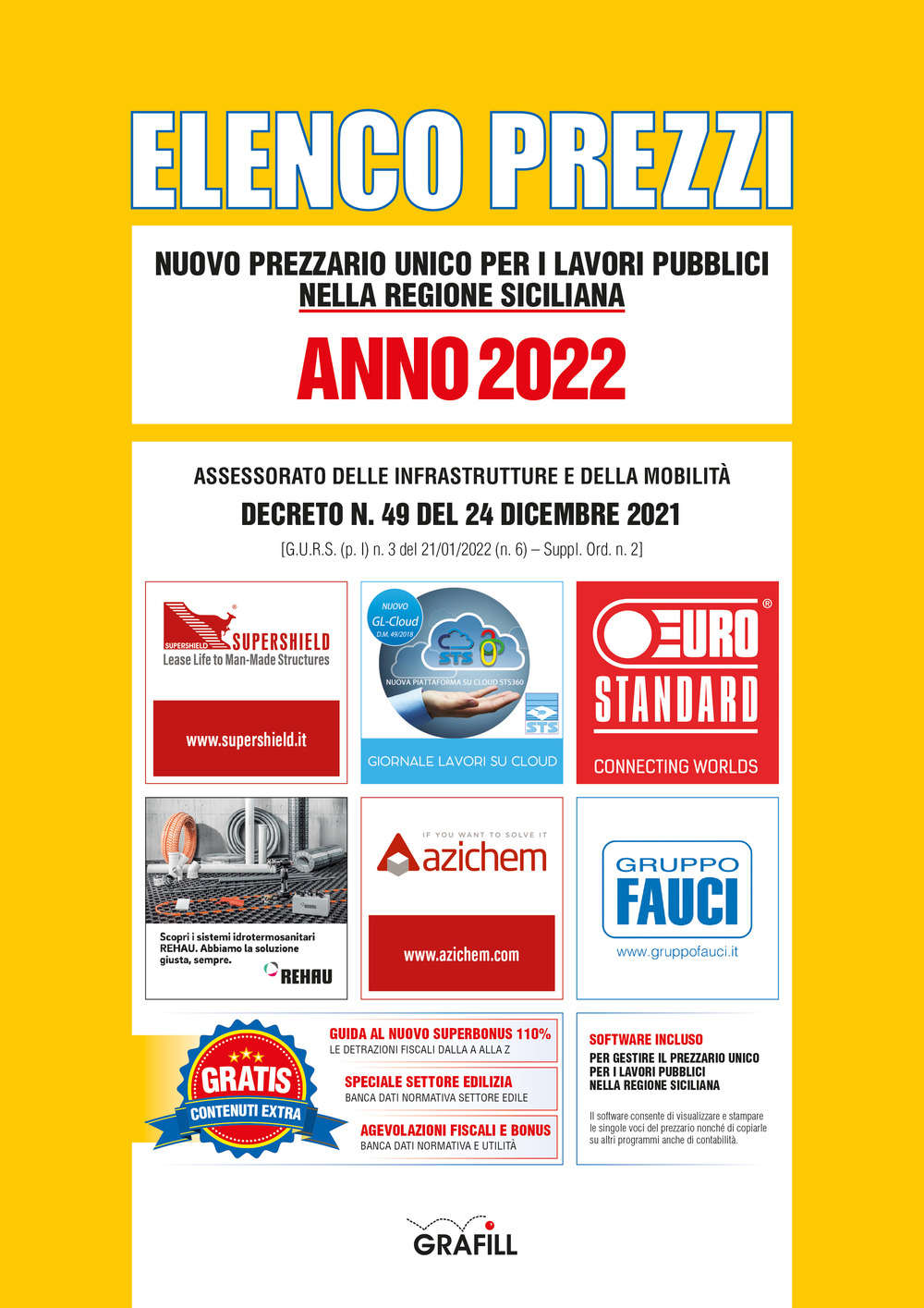 Elenco prezzi. Nuovo prezzario unico per i lavori pubblici nella regione siciliana 2022