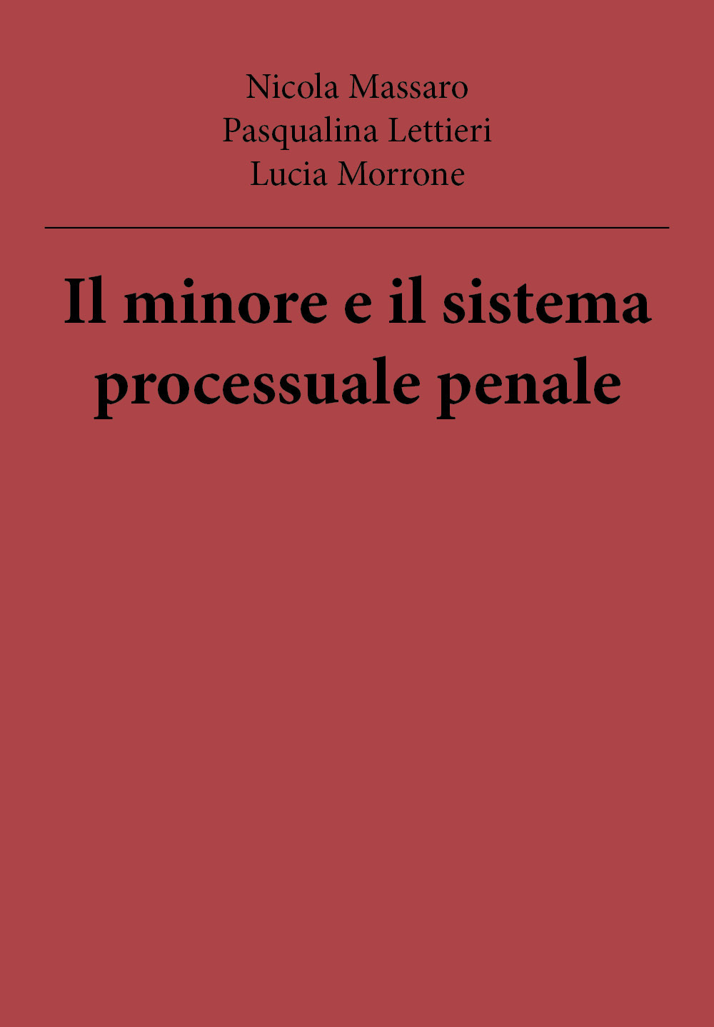 Il minore e il sistema processuale penale