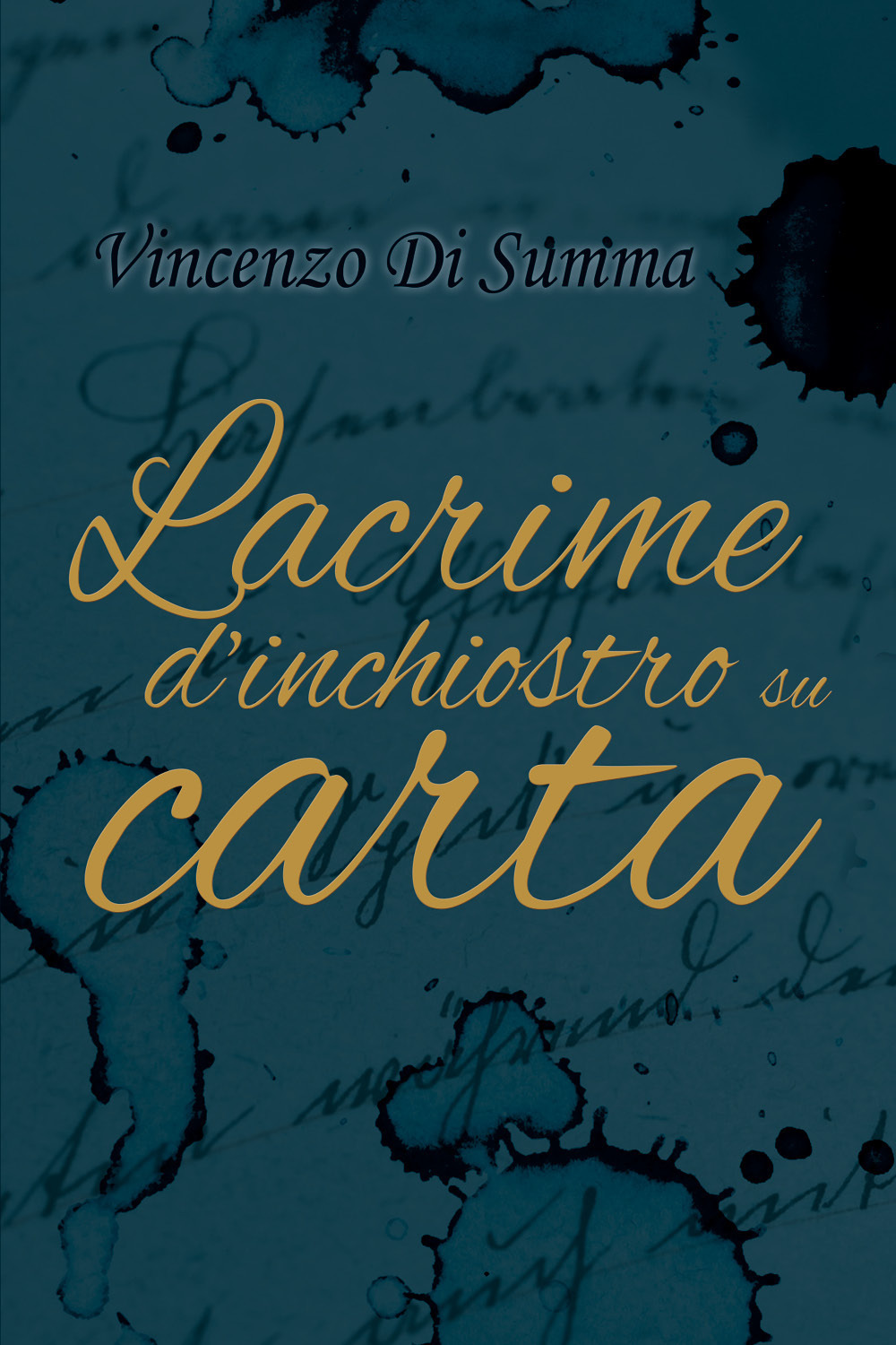 Lacrime d'inchiostro su carta