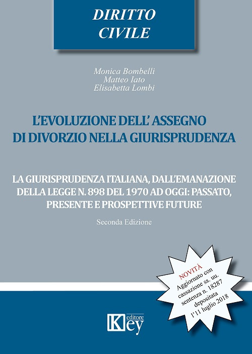 L'evoluzione dell'assegno di divorzio nella giurisprudenza