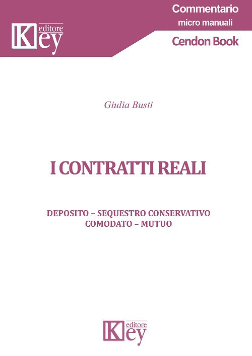I contratti reali