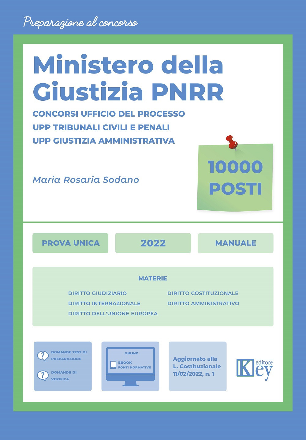 Concorsi ministeriali della giustizia piano PNRR