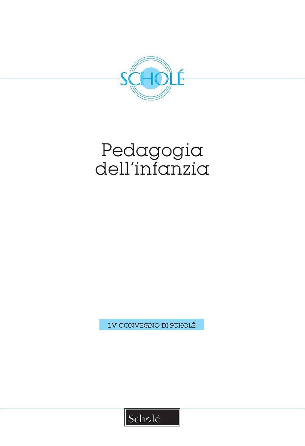 Pedagogia dell'infanzia