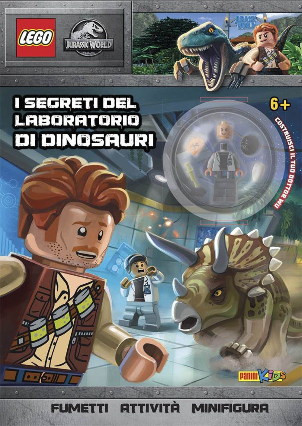I segreti del laboratorio di dinosauri. Lego Jurassic World