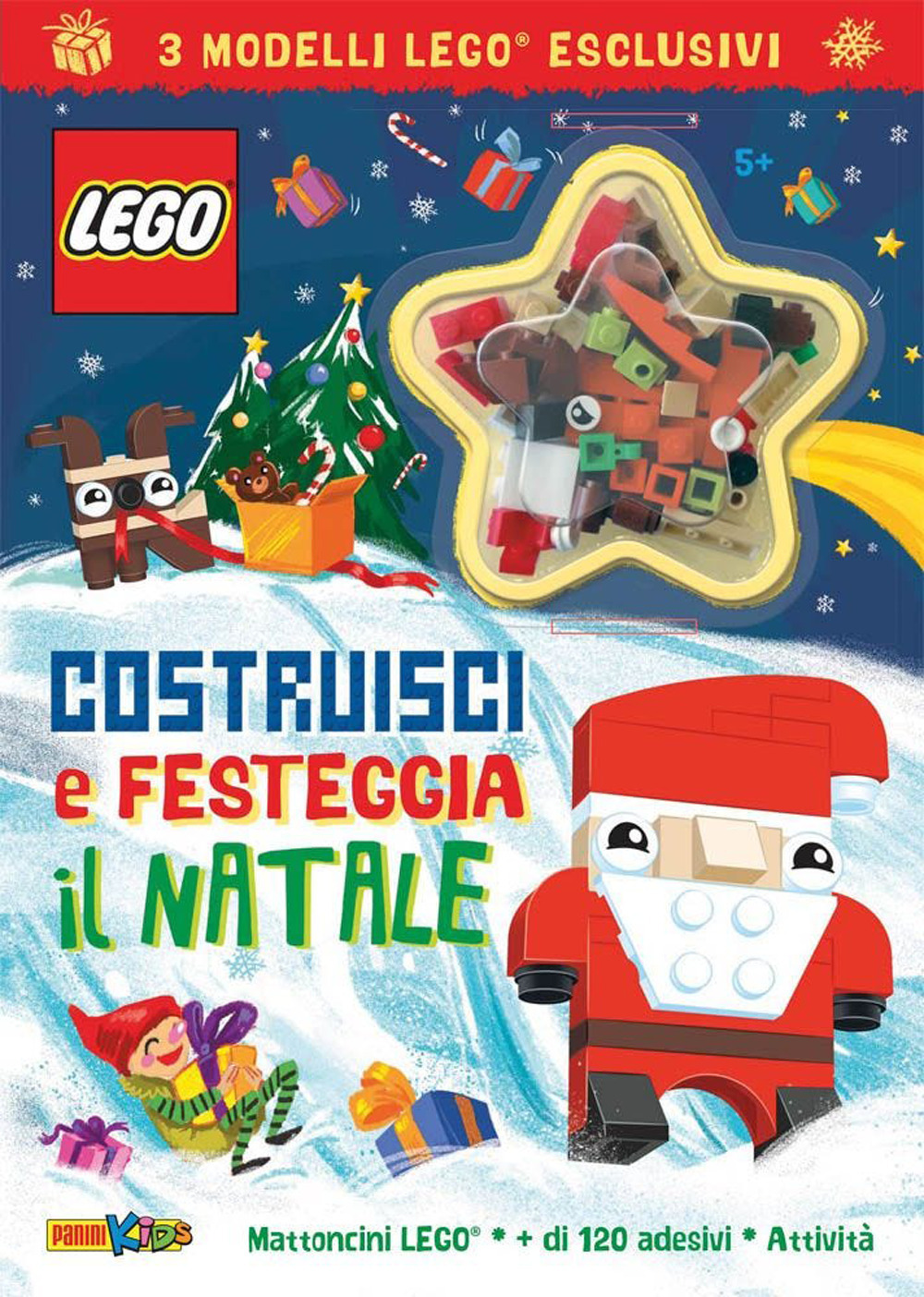 Costruisci e festeggia il Natale! Lego. Con adesivi