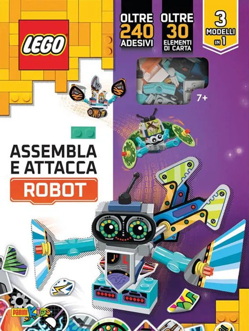 Assembla e attacca robot. Lego®
