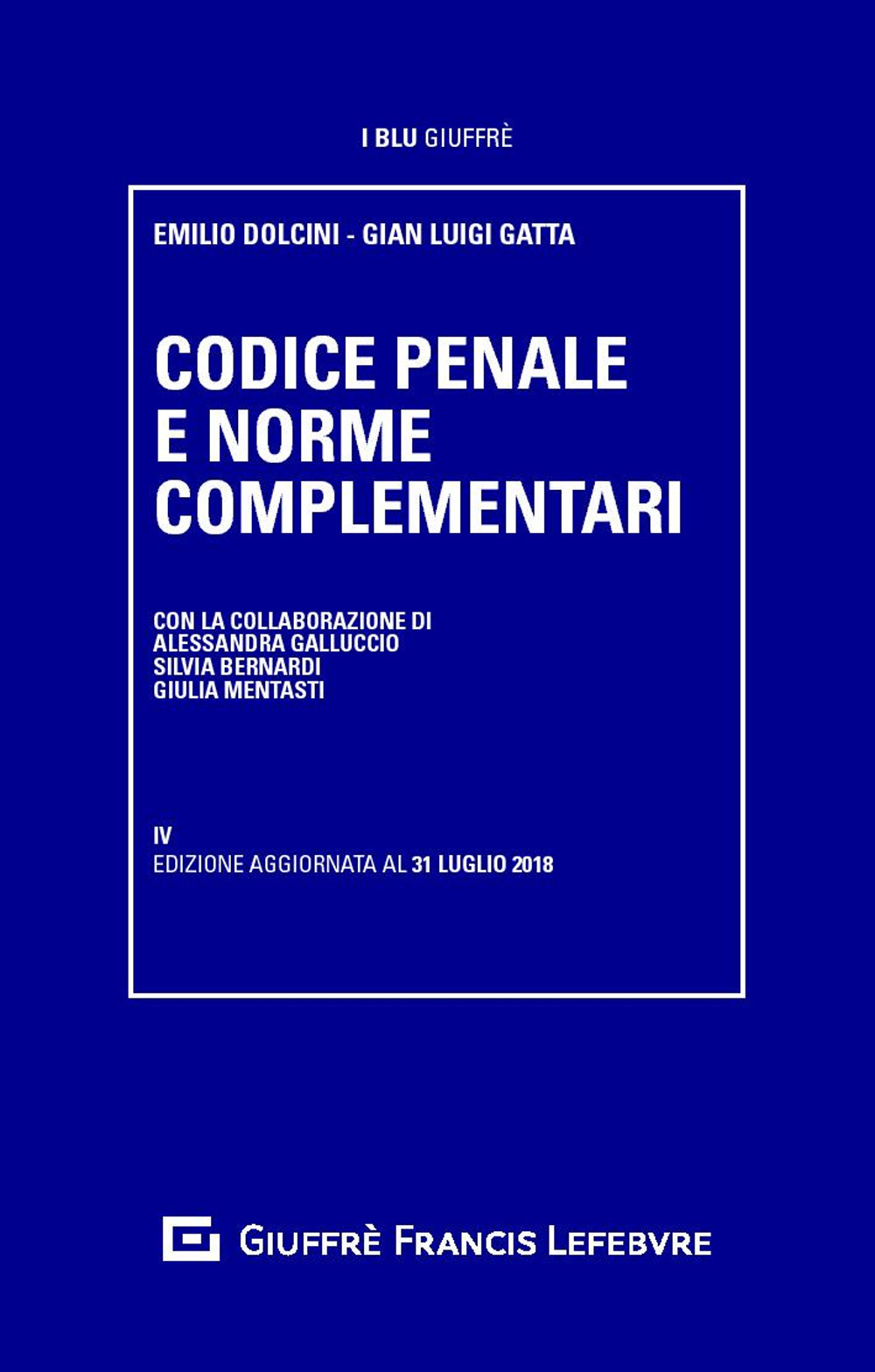 Codice penale e norme complementari