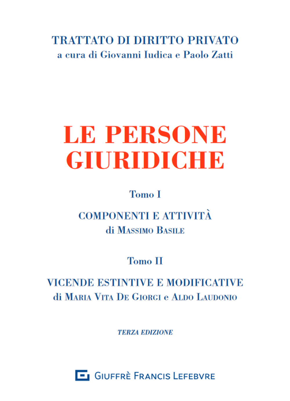 Le persone giuridiche