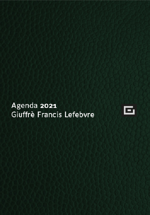 Agenda d'udienza 2021. Ediz. verde