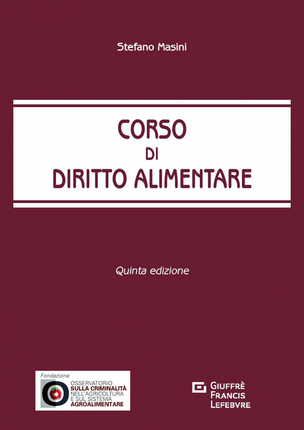 Corso di diritto alimentare