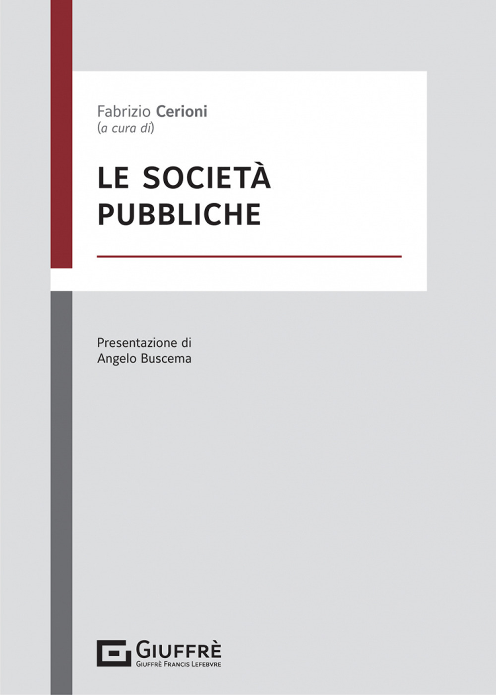 Le società pubbliche