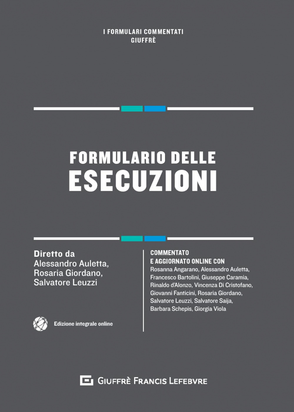 Formulario delle esecuzioni