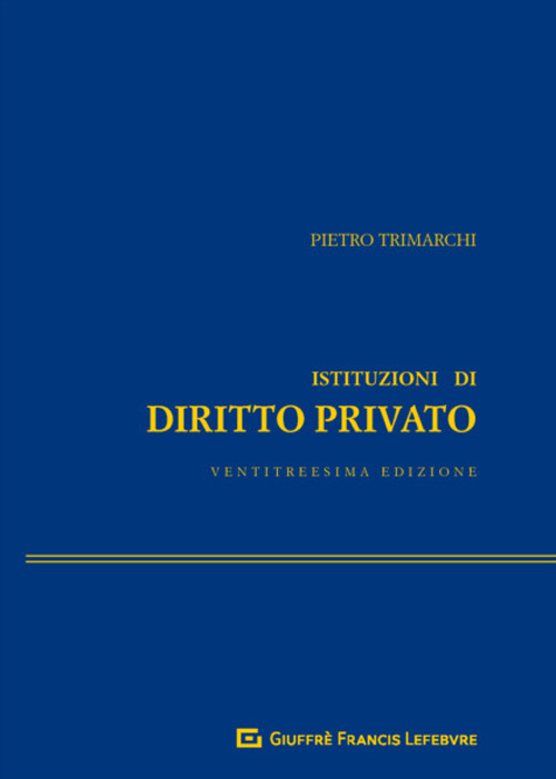 Istituzioni di diritto privato