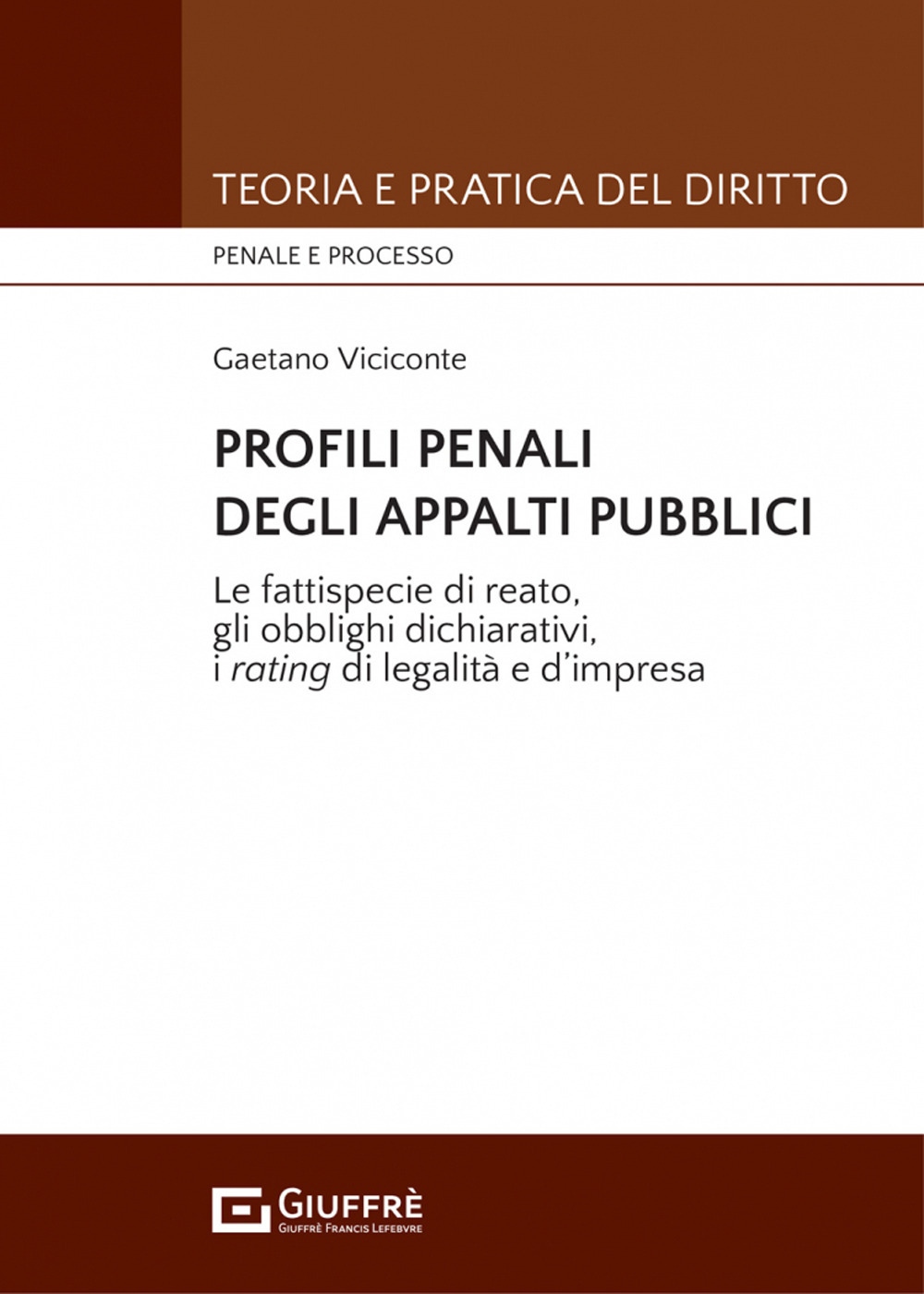 Profili penali degli appalti pubblici