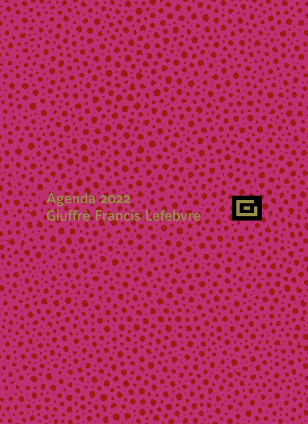 Agenda personale 2022. Ediz. rossa