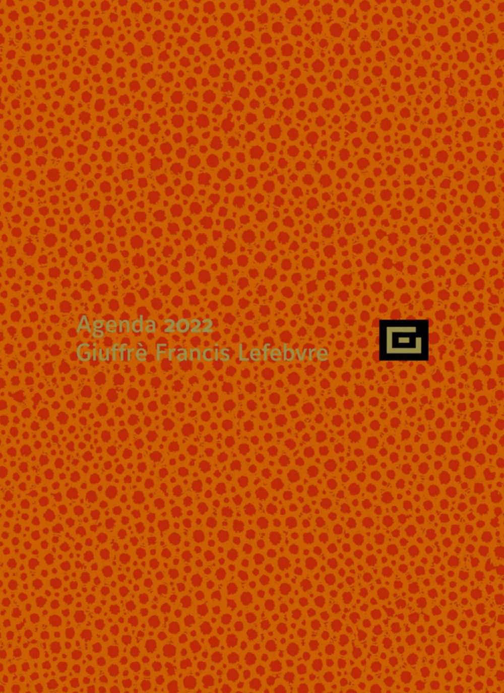 Agenda personale-Agenda d'udienza 2022. Ediz. arancio