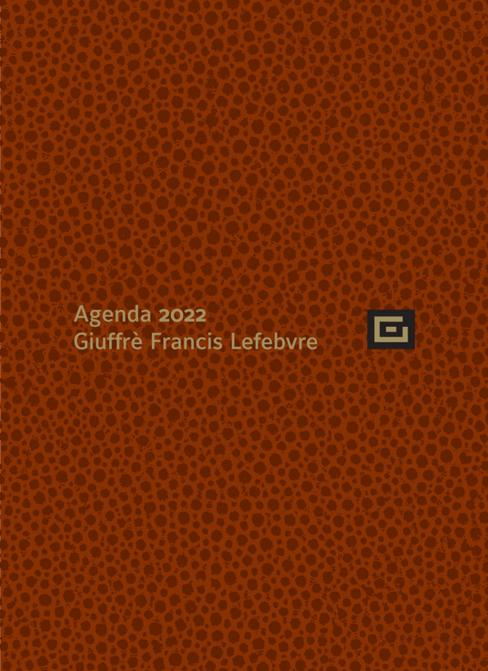 Agenda legale d'udienza 2022. Ediz. marrone