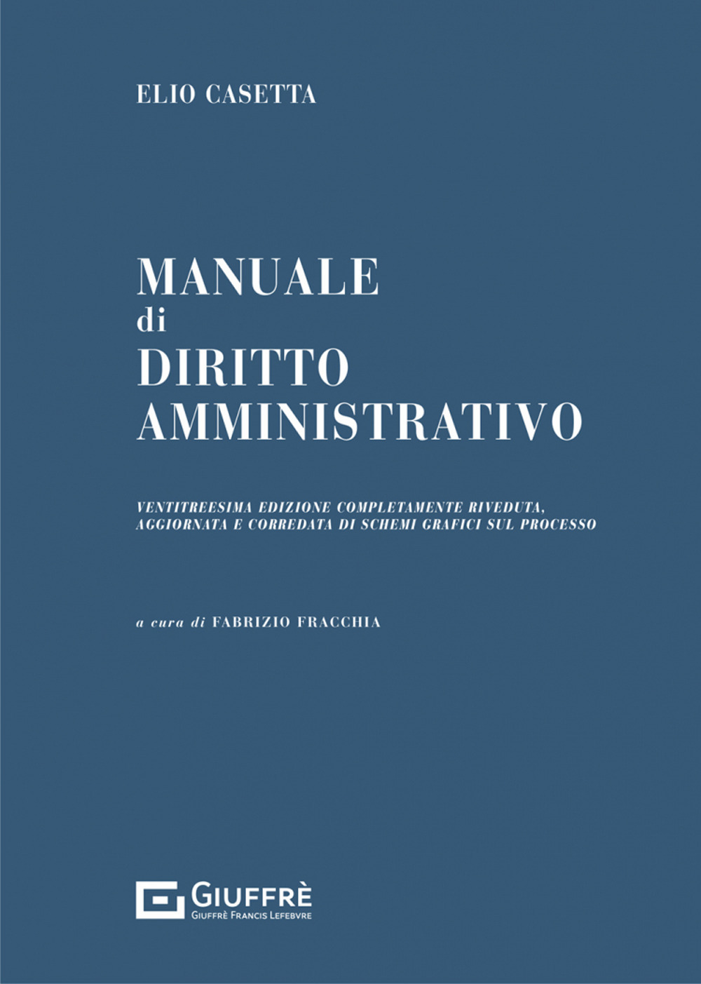 Manuale di diritto amministrativo
