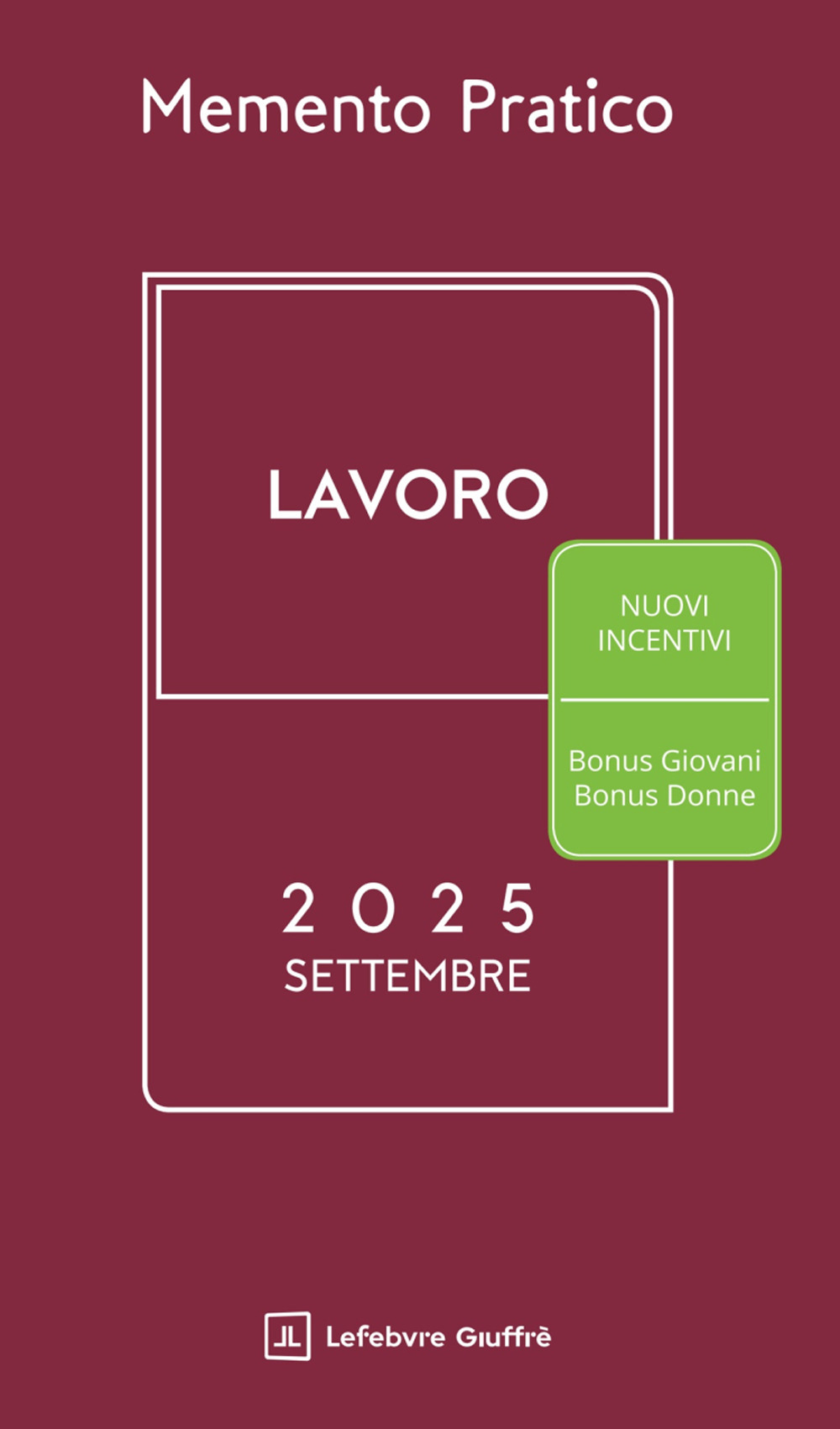 Memento lavoro. Settembre 2025