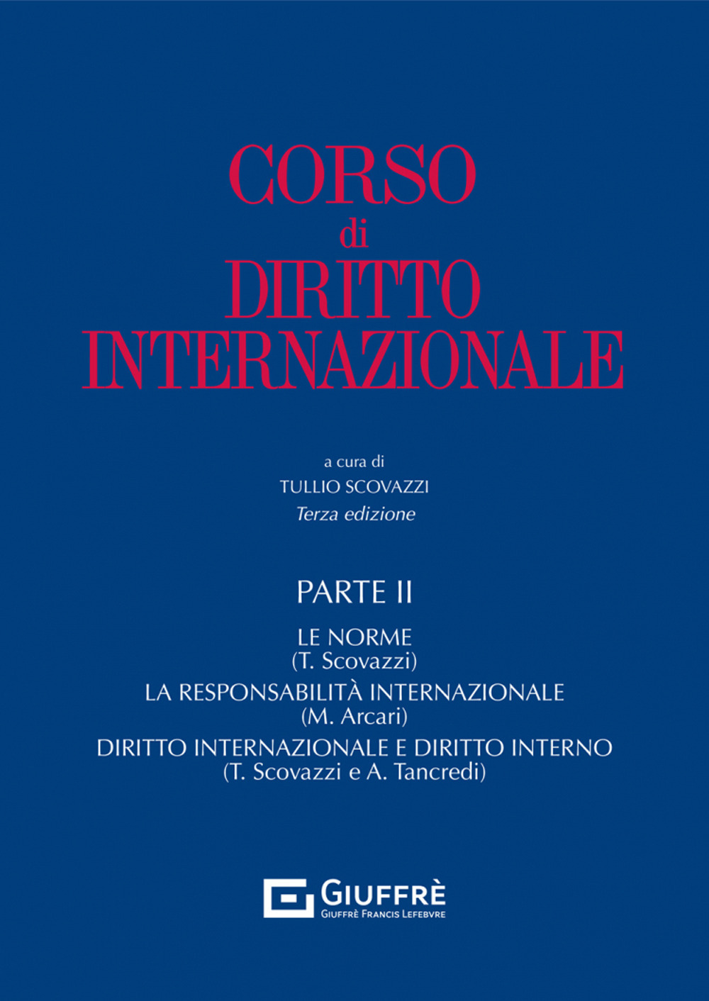 Corso di diritto internazionale