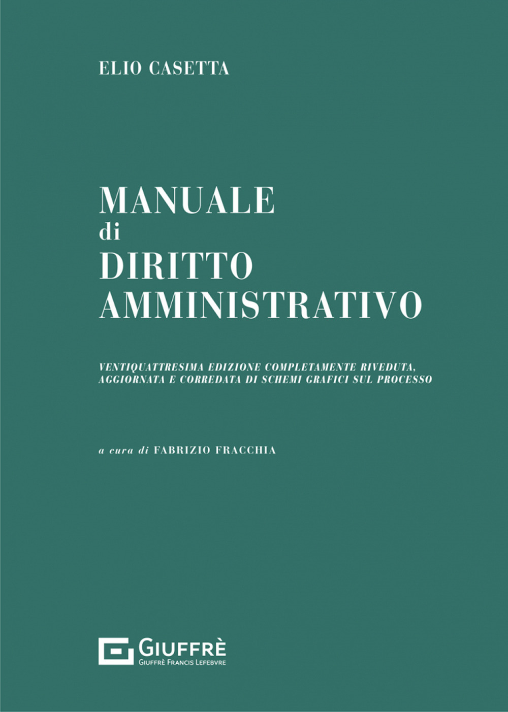 Manuale di diritto ammnistrativo
