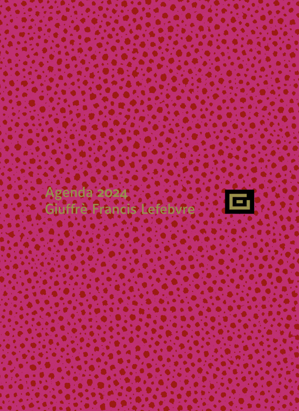 Agenda studio 2024. Ediz. rossa