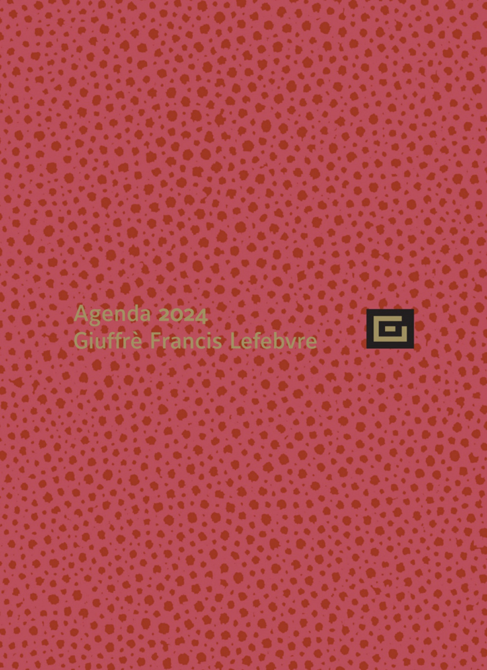 Agenda studio 2024 sped cl. Ediz. rossa