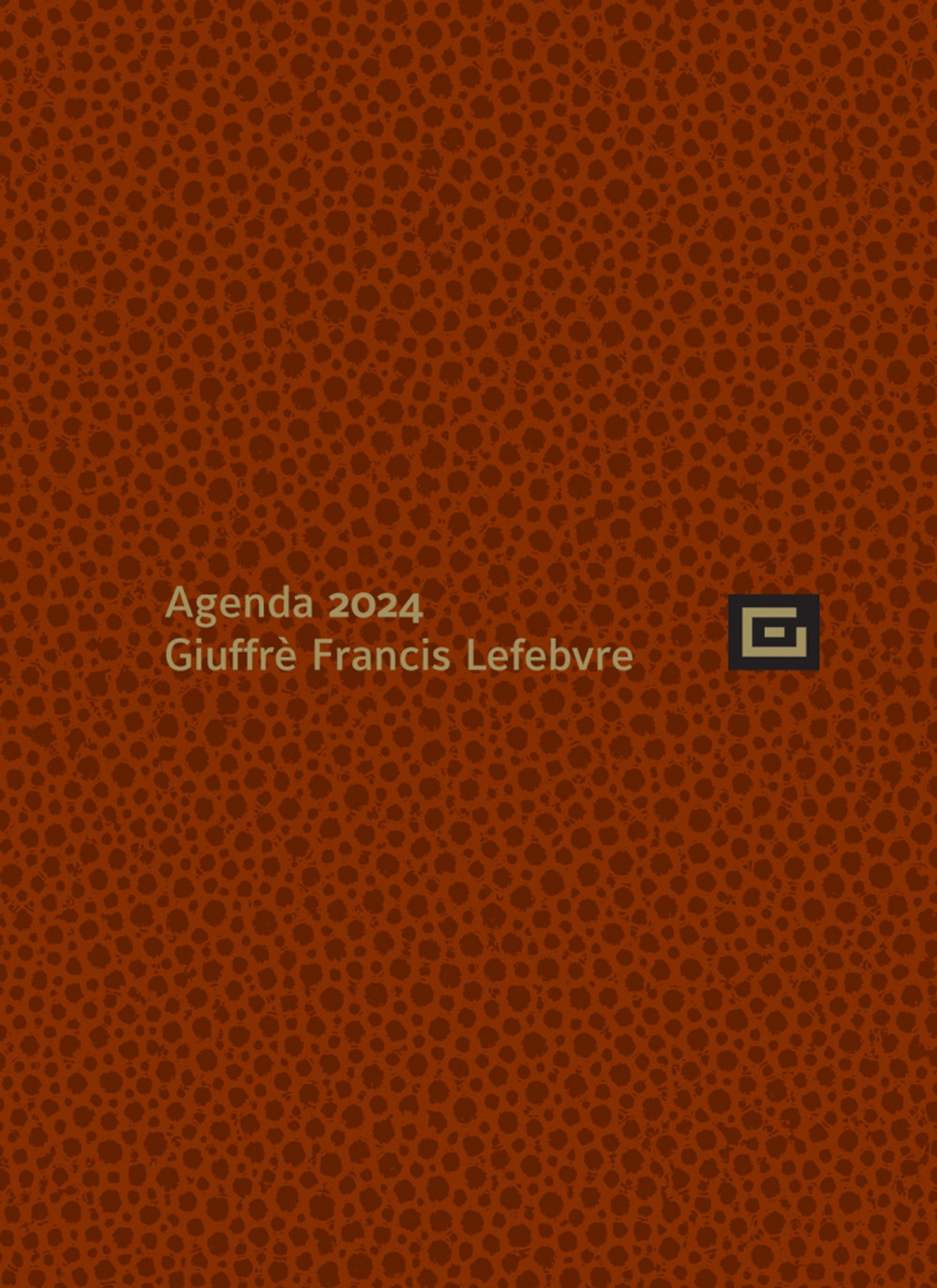 Agenda studio 2024 sped cl. Ediz. marrone