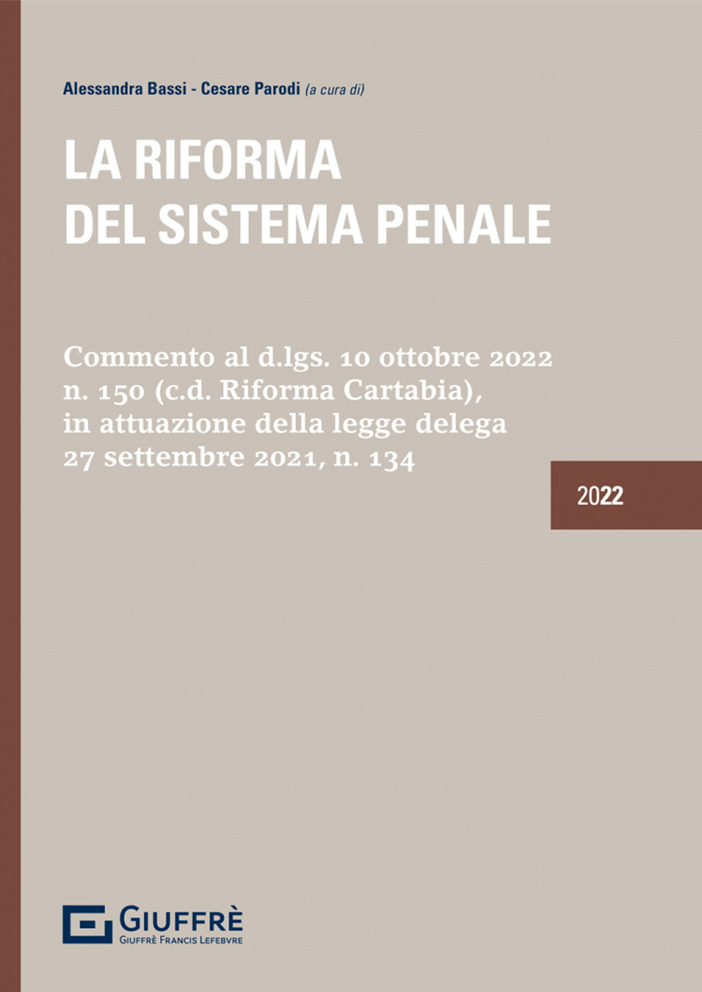 La riforma del sistema penale