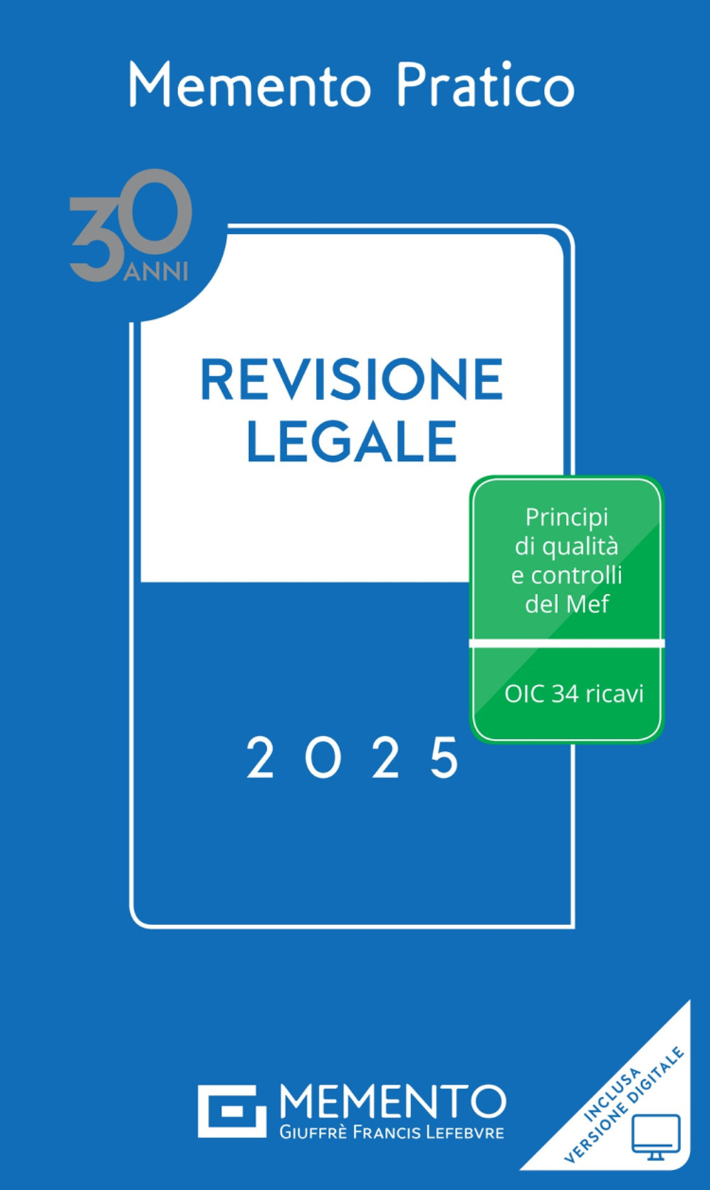 Memento. Revisione legale 2025