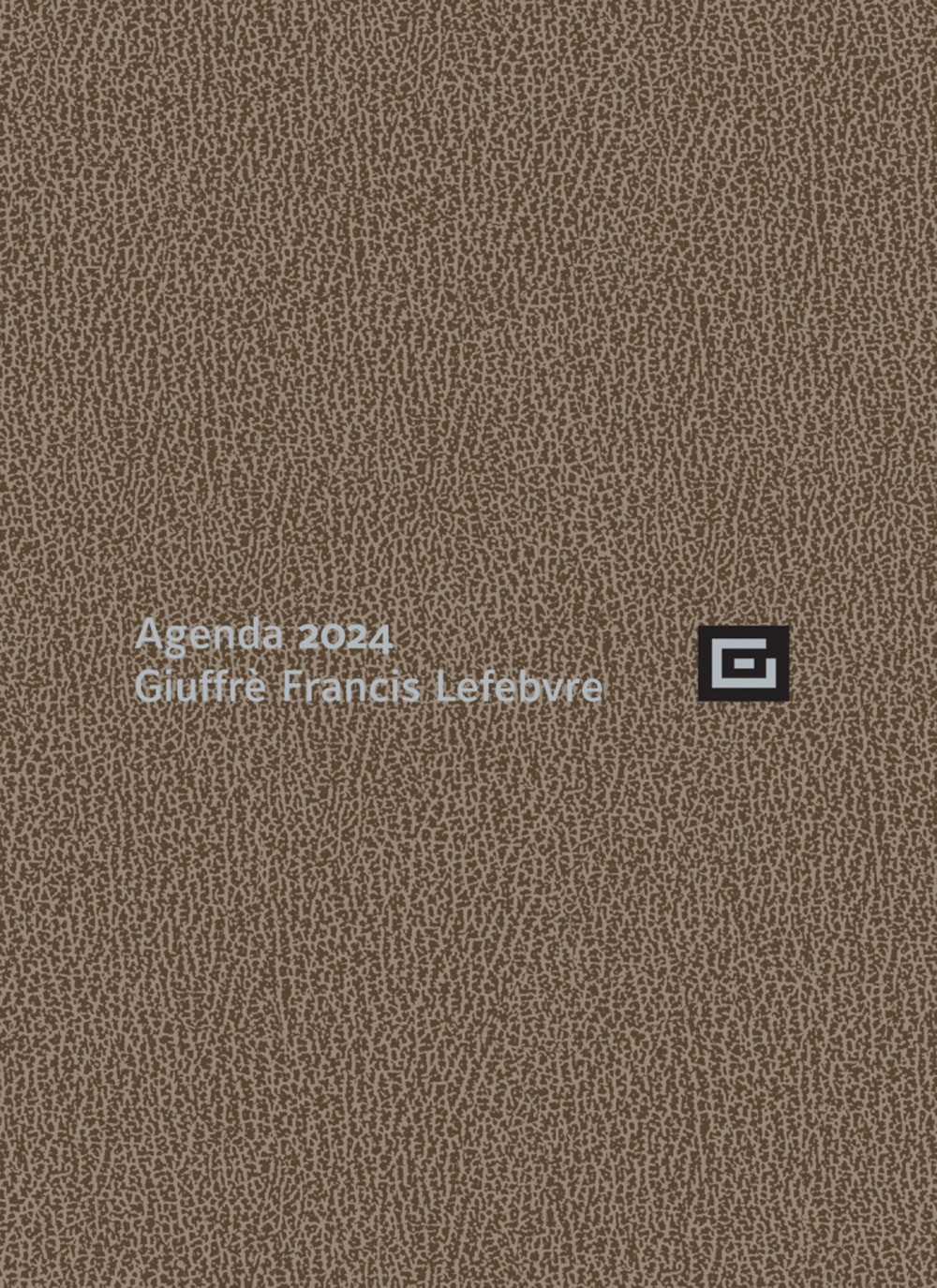 Agenda d'udienza 2024. Ediz. beige