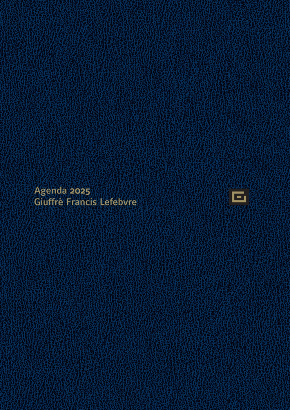 Agenda d'udienza 2025. Ediz. blu