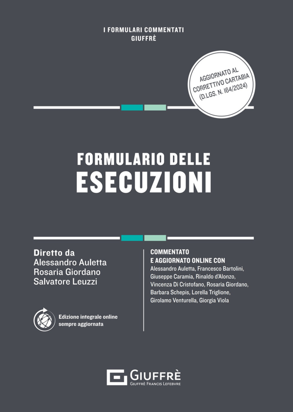 Formulario delle esecuzioni