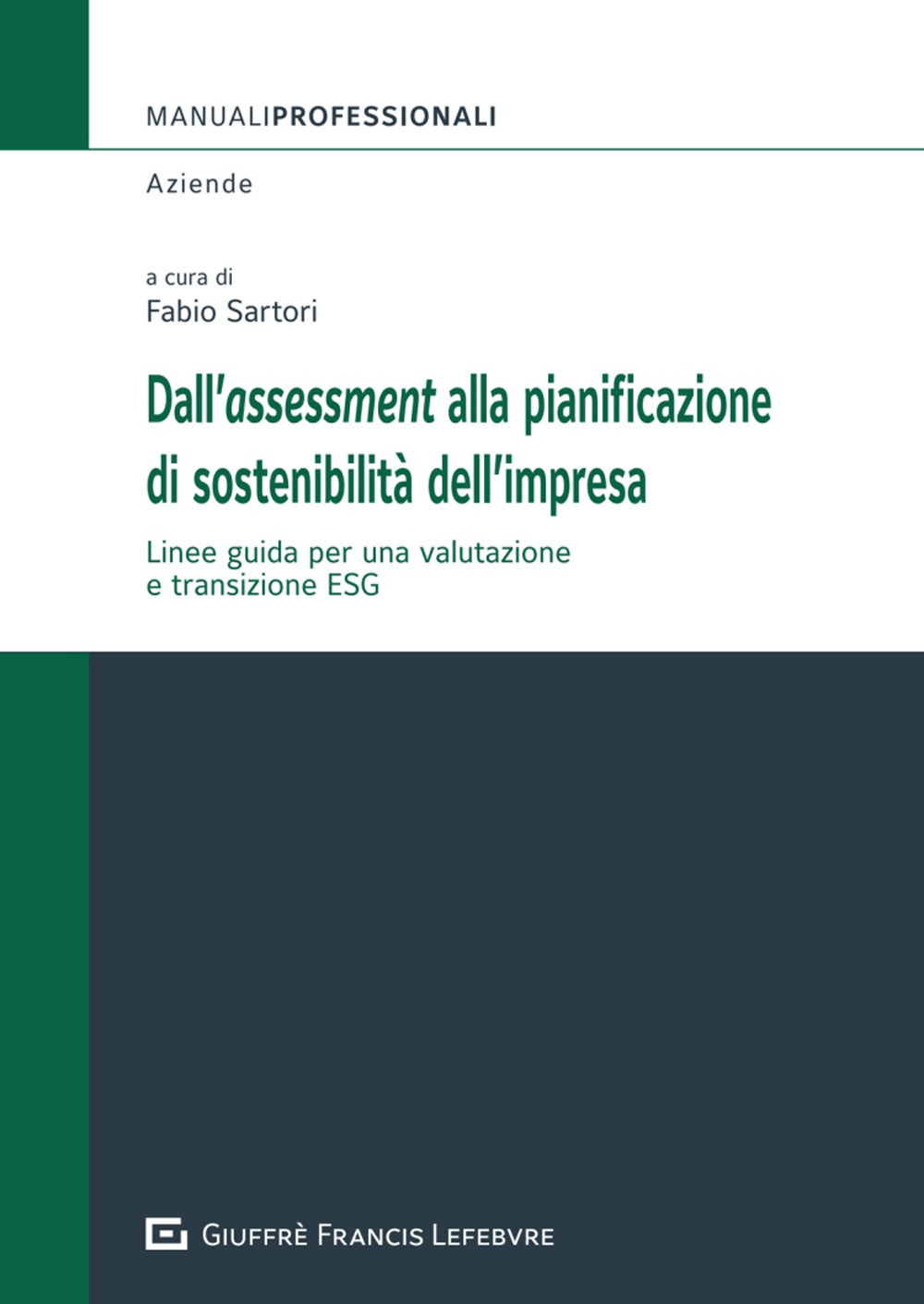 Dall'assessment alla pianificazione di sostenibilità dell'impresa
