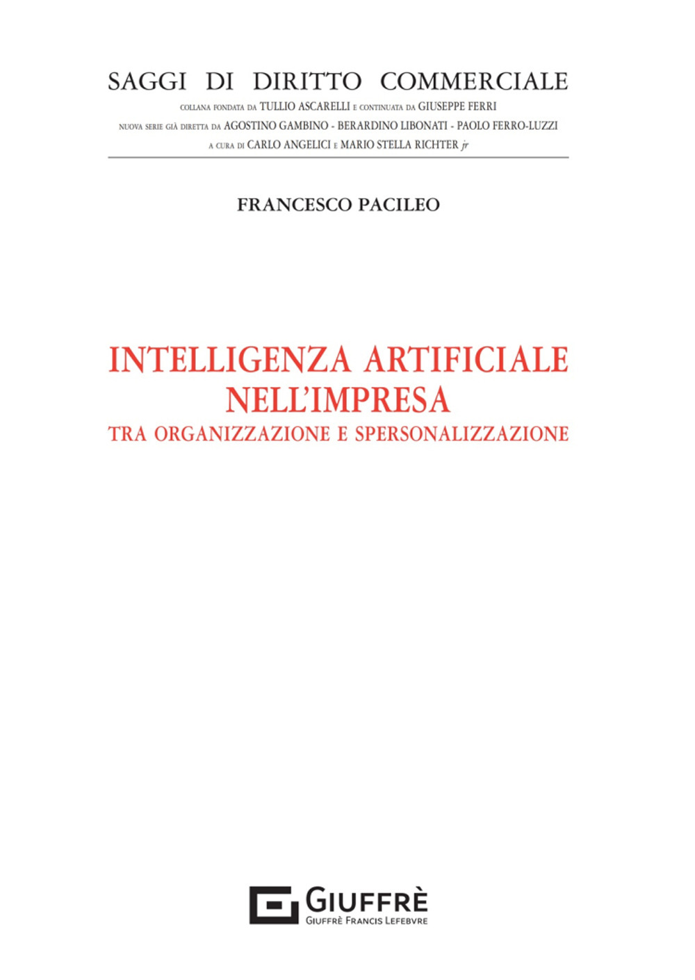 Intelligenza artificiale nell'impresa
