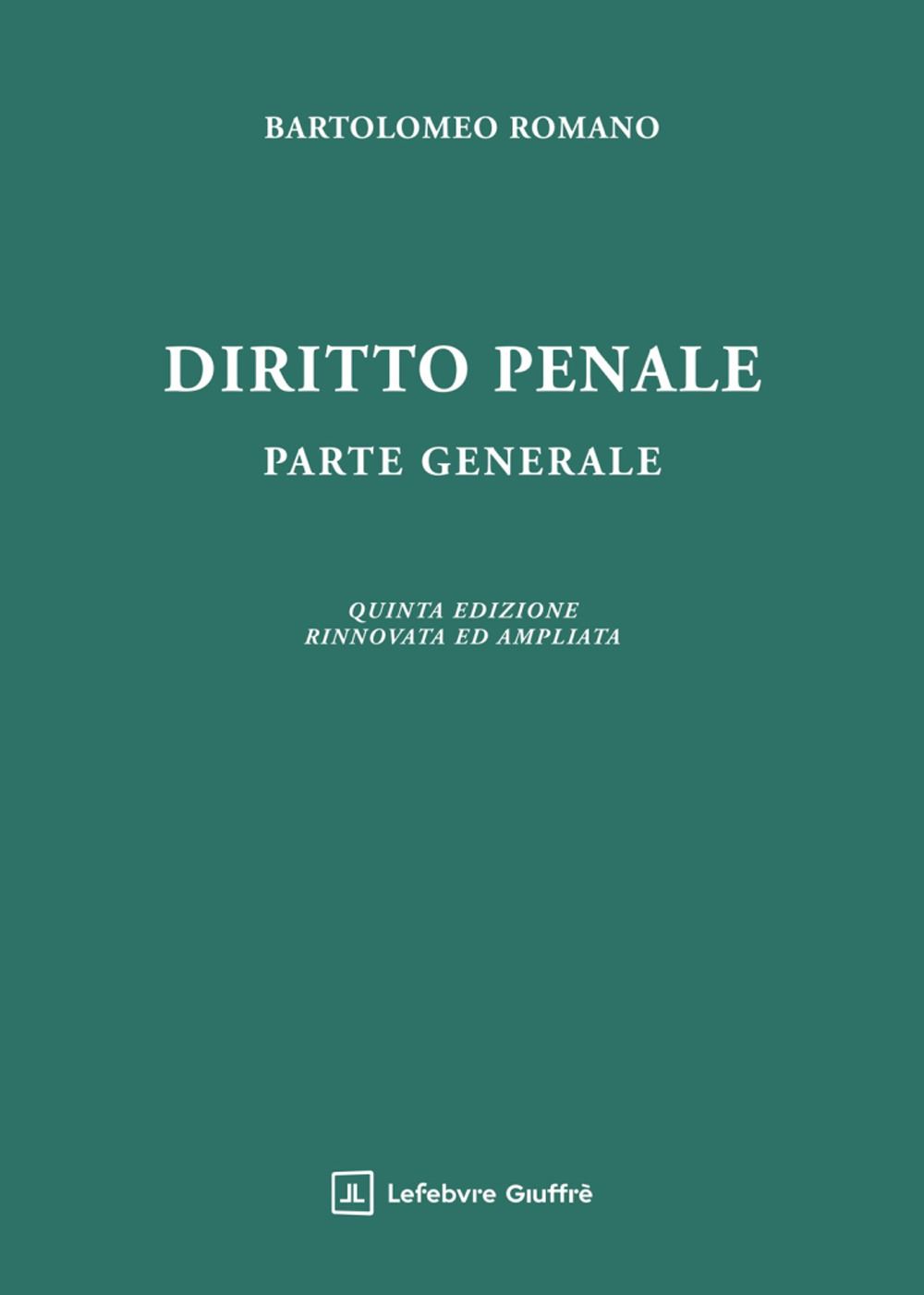 Diritto penale. Parte generale