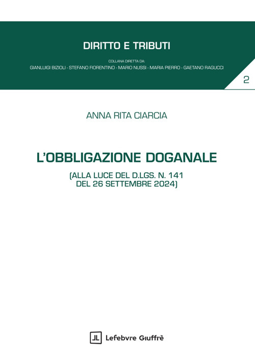 L'obbligazione doganale