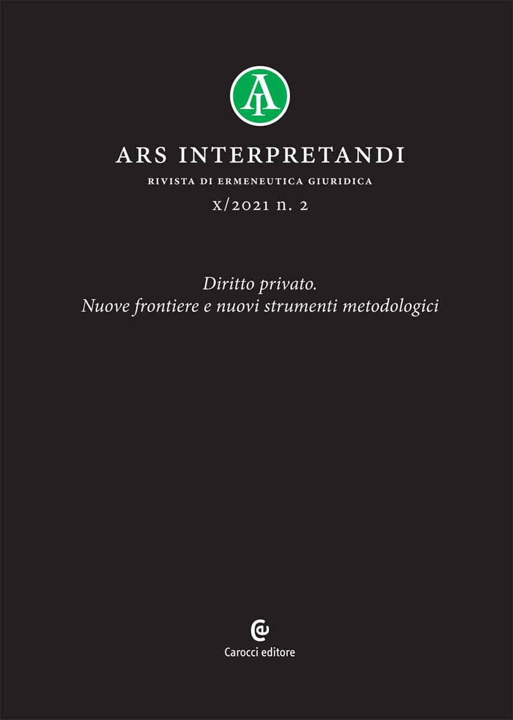 Ars interpretandi. Vol. 2