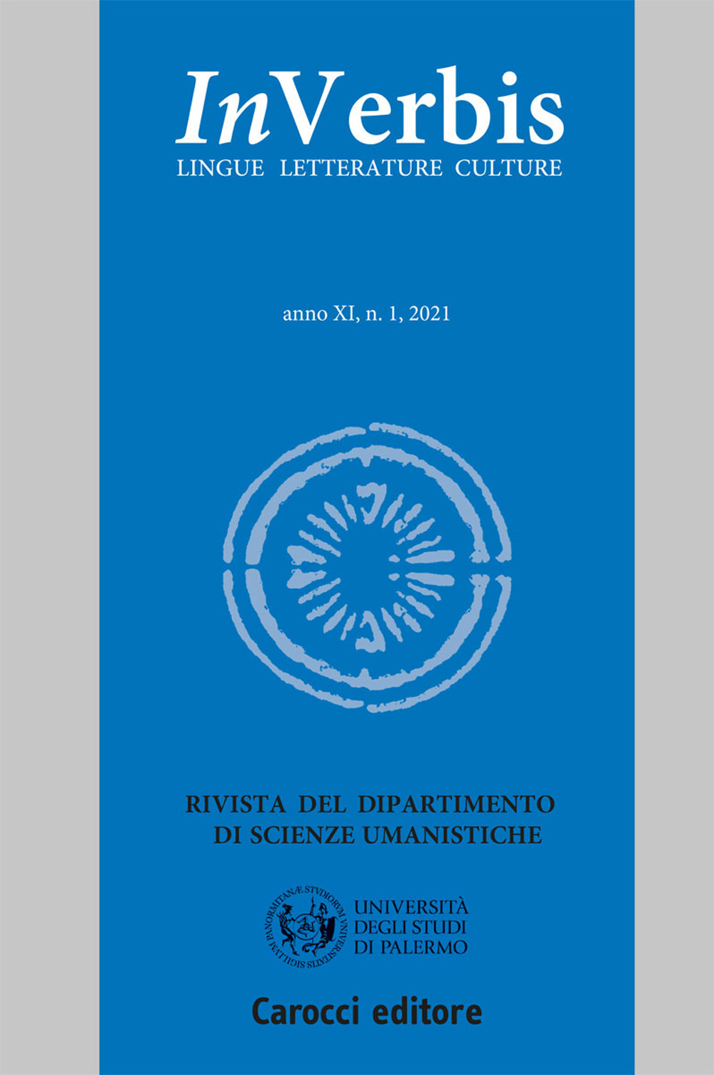 Inverbis. Lingue letterature culture. Vol. 1