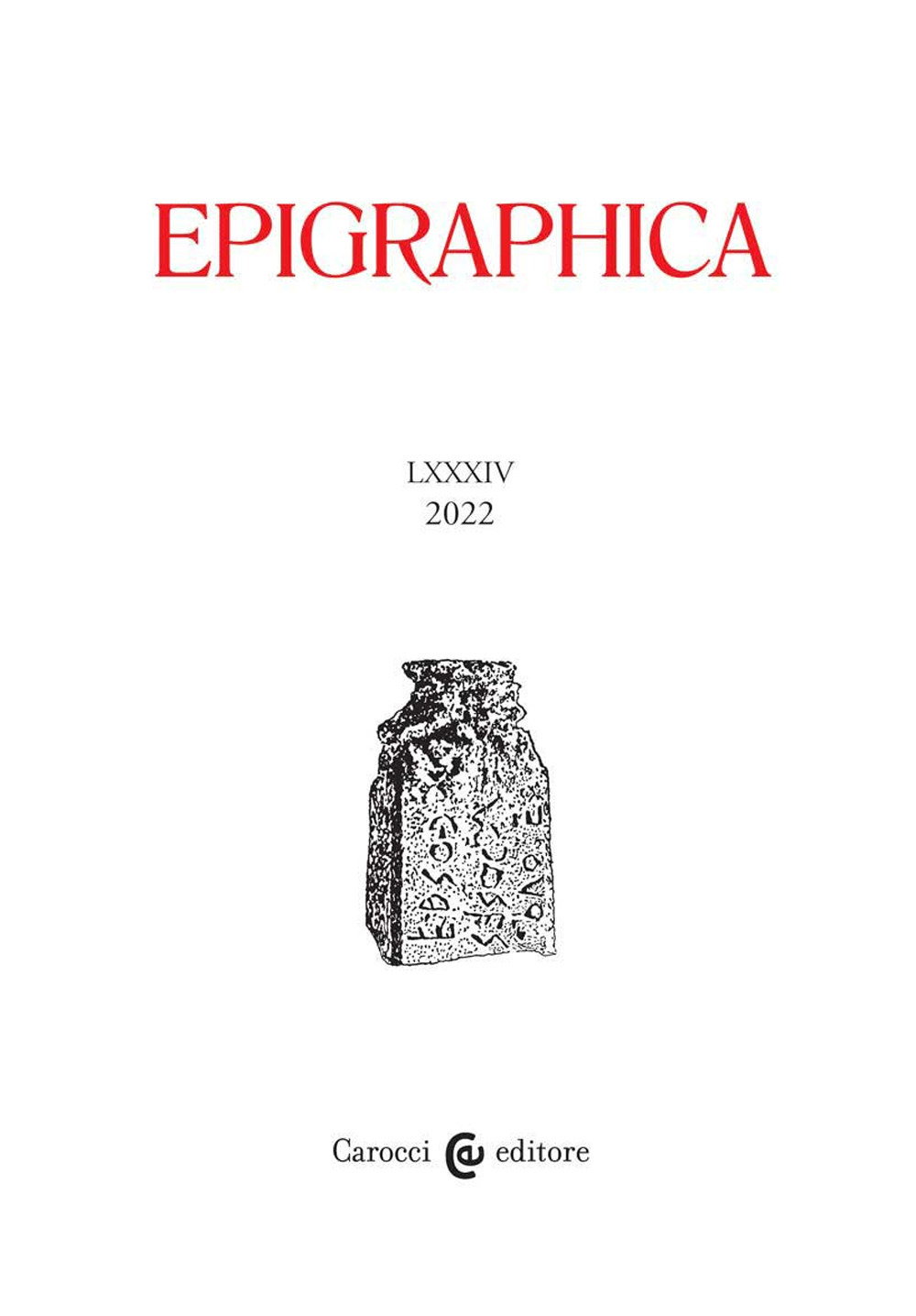 Epigraphica. Vol. 1-2