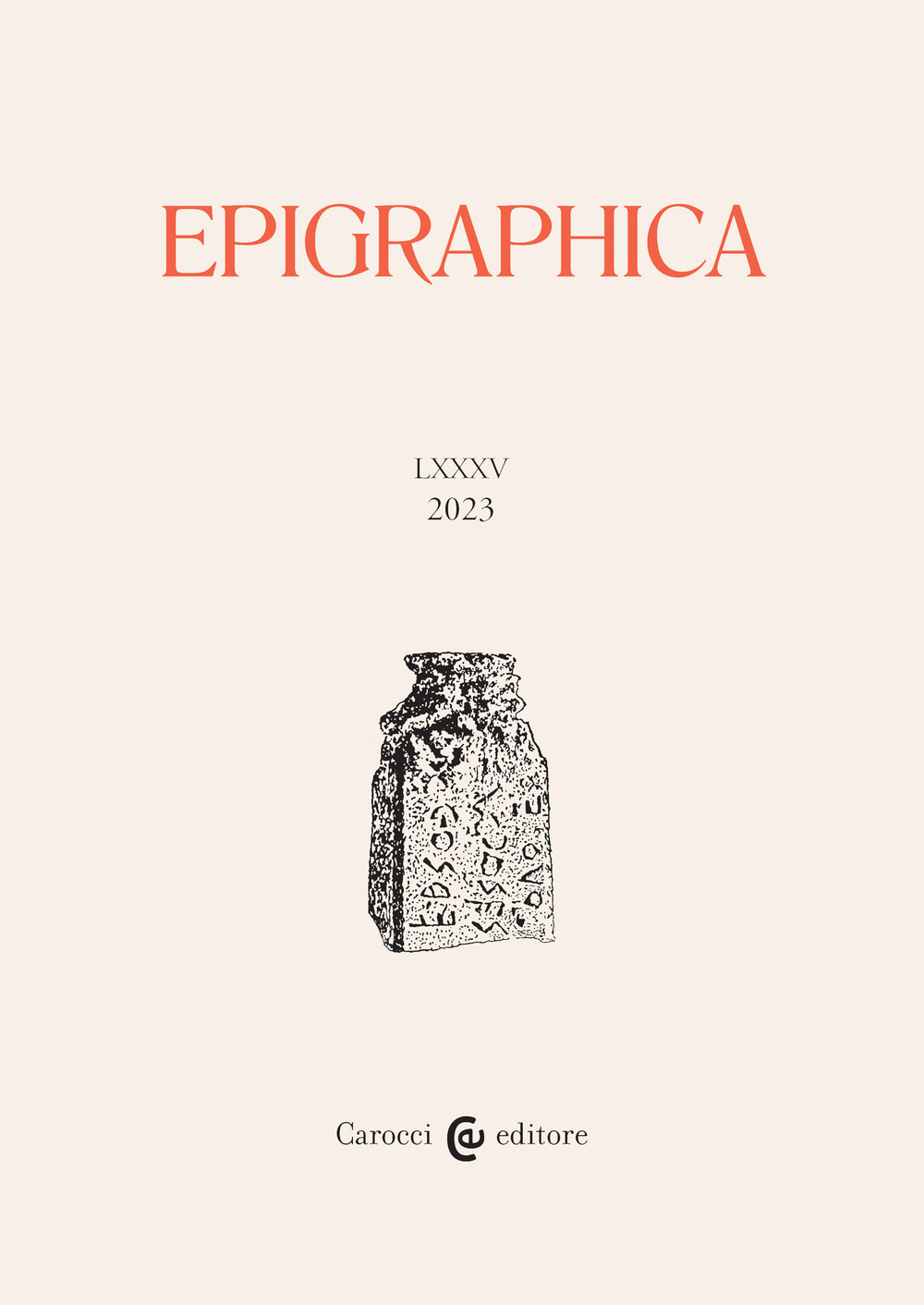 Epigraphica. Vol. 1-2