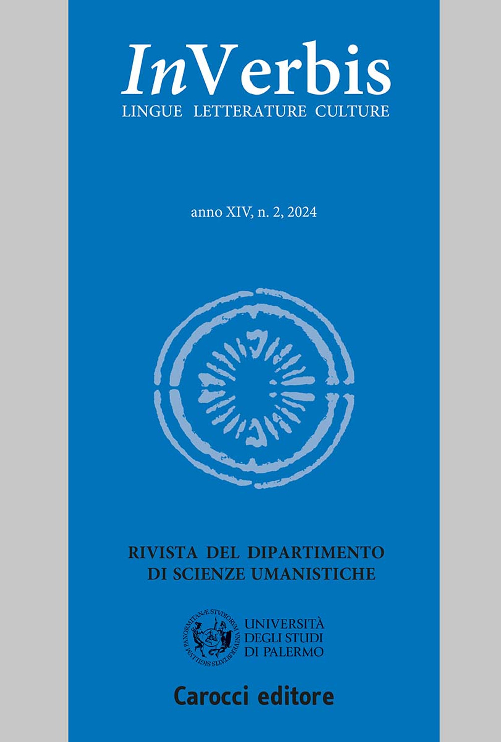 Inverbis. Lingue letterature culture. Vol. 2